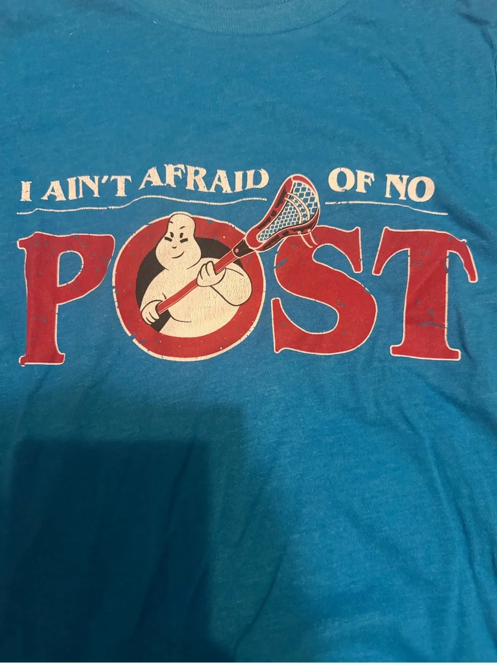 Chalktalk Sports I Ain’t Afraid of No Post Halloween lacrosse t-shirt YM